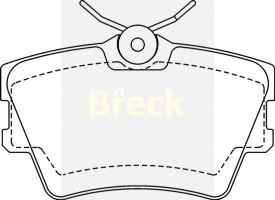 Brake Pad Set, disc brake 21882 00 704 00