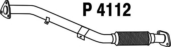 Eksosrør P4112