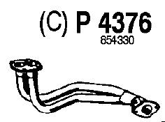 Exhaust Pipe P4376