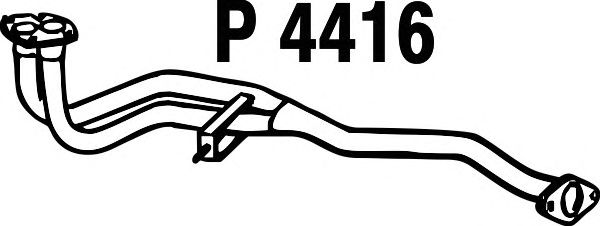 Eksosrør P4416