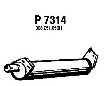 Silenciador posterior P7314