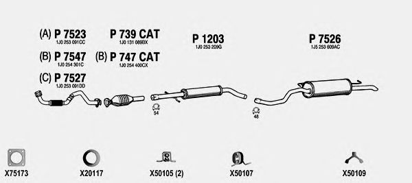 Exhaust System SE419