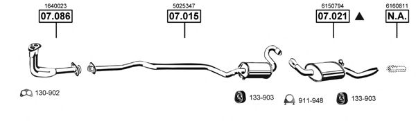 Exhaust System FO070660