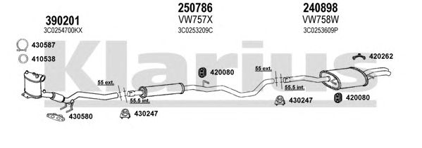 Exhaust System 931480E