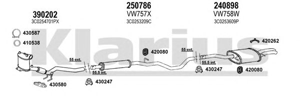 Exhaust System 931481E