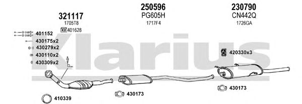 Exhaust System 180937E