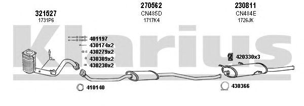 Exhaust System 180555E
