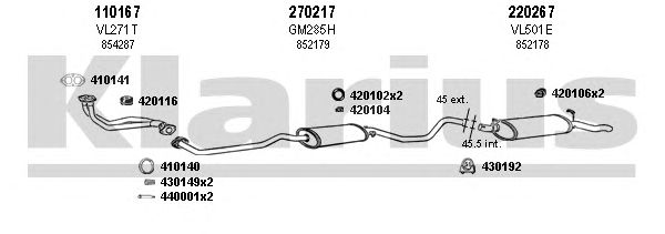 Exhaust System 390857E