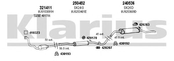 Exhaust System 780015E