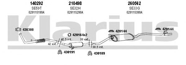 Exhaust System 790049E