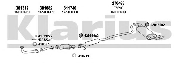 Exhaust System 820086E