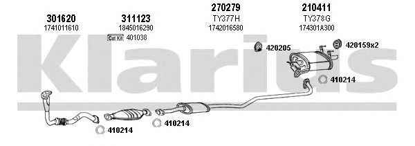 Exhaust System 900181E