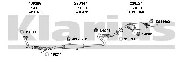 Exhaust System 900208E