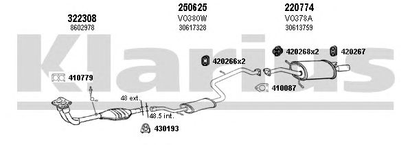 Exhaust System 960317E