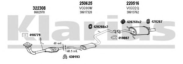 Exhaust System 960329E