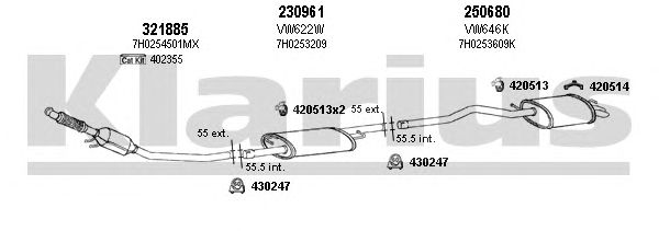 Exhaust System 931051E