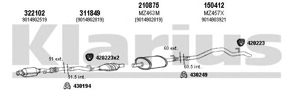 Exhaust System 600491E