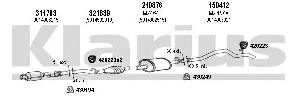 Exhaust System 600514E