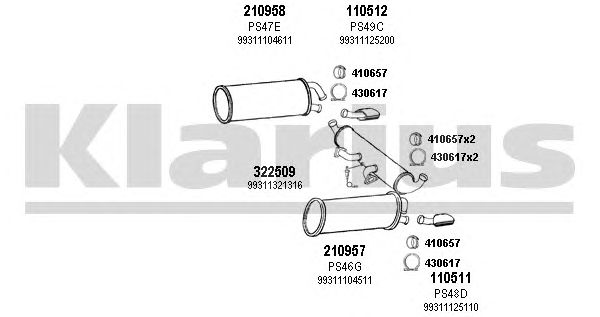 Exhaust System 680028E