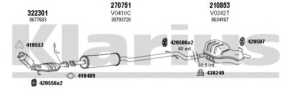 Exhaust System 960392E