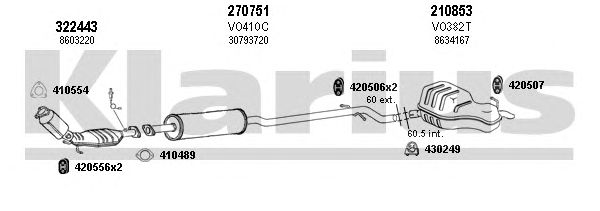 Exhaust System 960398E