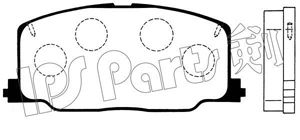 Brake Pad Set, disc brake IBD-1237
