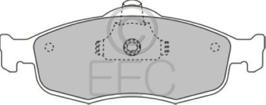Комплект тормозных колодок, дисковый тормоз BRP0801