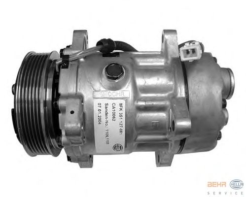 Compressor, airconditioning 8FK 351 127-081