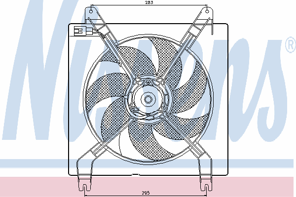 Ventilateur, refroidissement du moteur 85353