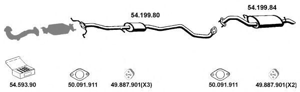 Exhaust System 542009