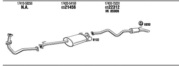 Exhaust System TO87021