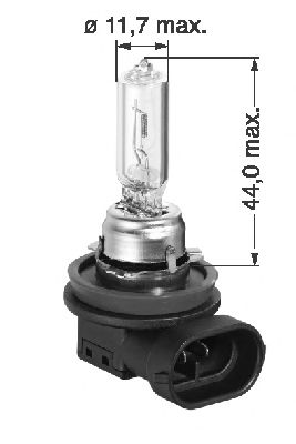 Лампа накаливания, основная фара 0500112652