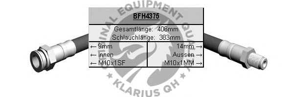 Ελαστικός σωλήνας φρένων BFH4375