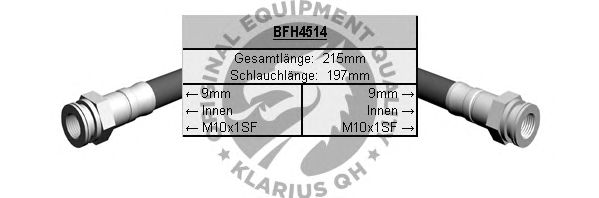 Тормозной шланг BFH4514