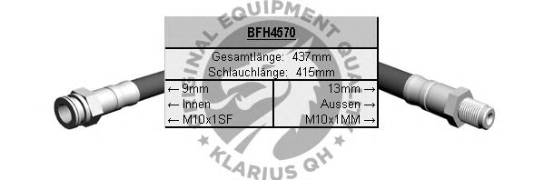 Тормозной шланг BFH4570