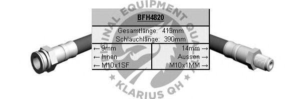 Ελαστικός σωλήνας φρένων BFH4820