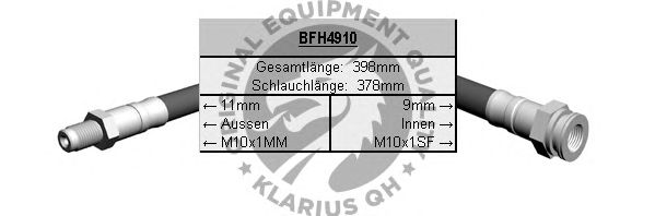 Тормозной шланг BFH4910