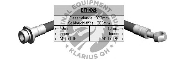 Тормозной шланг BFH4926