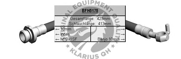 Тормозной шланг BFH5175