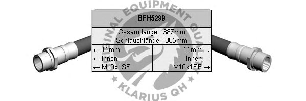 Ελαστικός σωλήνας φρένων BFH5299