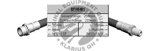 Bremsschlauch BFH5481