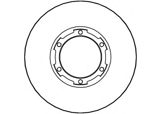 Тормозной диск NBD 124