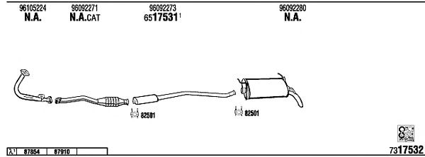 Exhaust System CI15028
