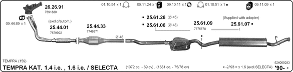 Exhaust System 524000283