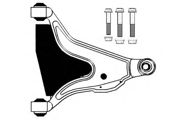 Bras de liaison, suspension de roue 0393073