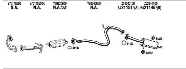 Exhaust System MA41215