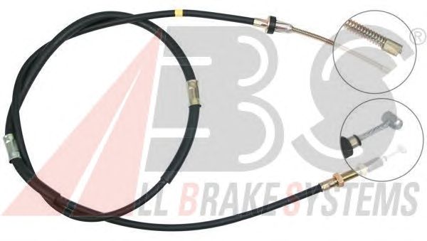 Cable, parking brake K10318