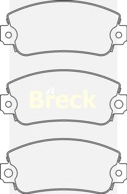 Brake Pad Set, disc brake 20950 00 702 10