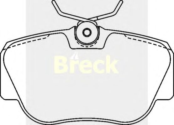 Brake Pad Set, disc brake 21055 00 701 00