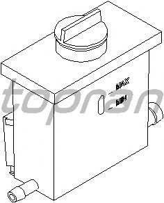Expansion Tank, power steering hydraulic oil 108 687
